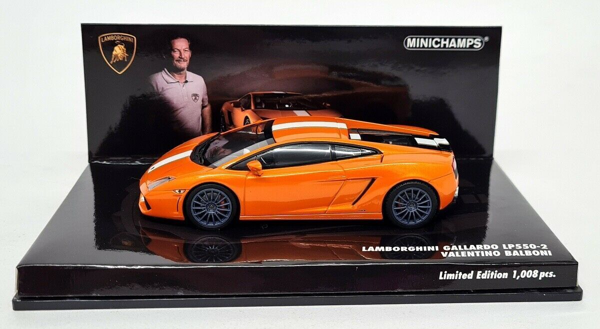 Minichamps 1:43 Lamborghini Gallardo LP550-2 2009 Orange Valentino Balboni 436103802