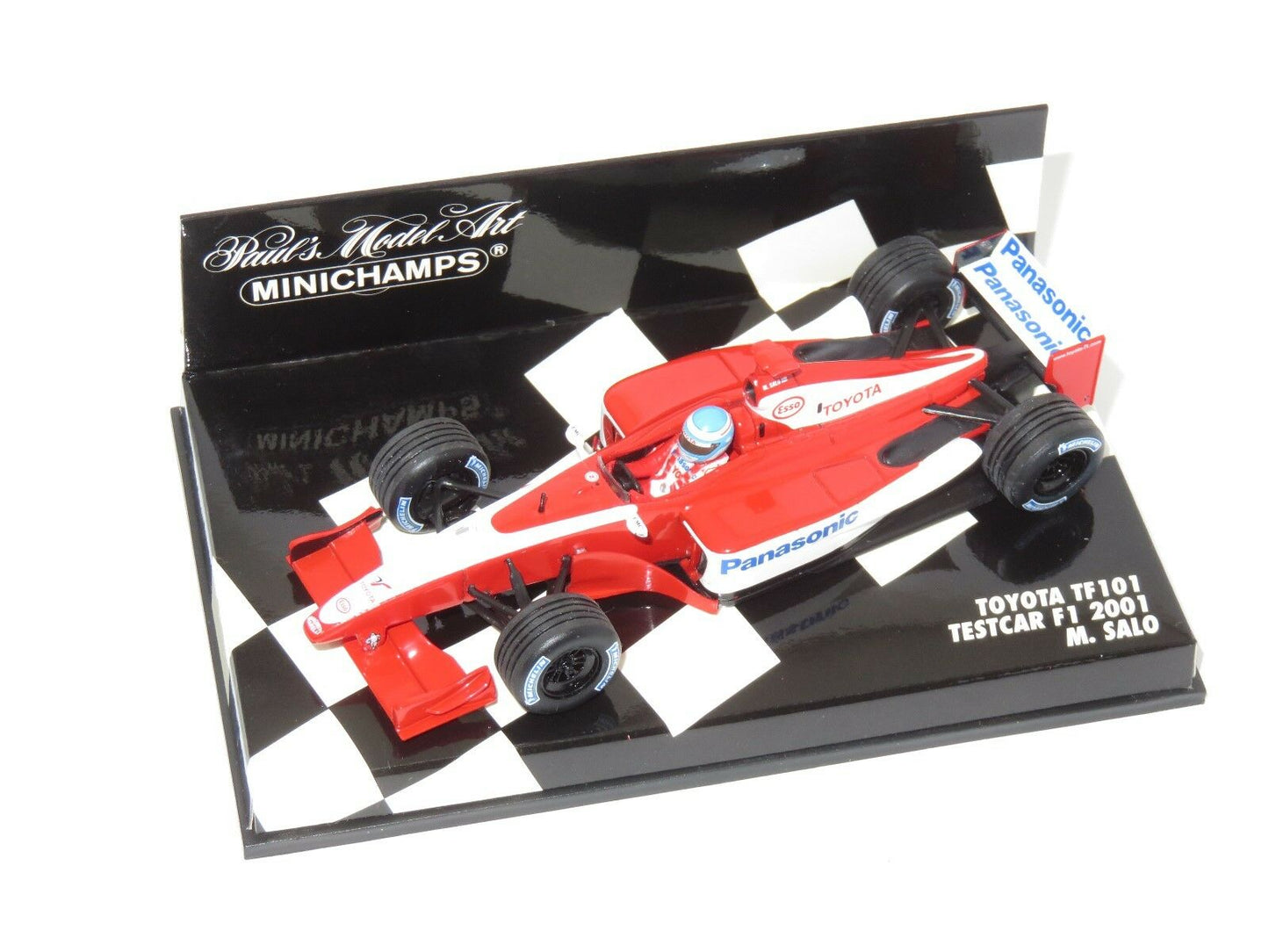 Minichamps 1:43 Toyota TF101 Test Car F1 M.Salo 2001 400010224