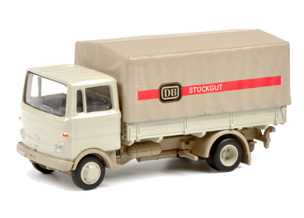 Schuco 1:87 MHI Deutsche Bundesbahn Stuckgut 3 cars Set - Mercedes Benz LP608 - Hanomag F55 - Volkswagen T2 452655300