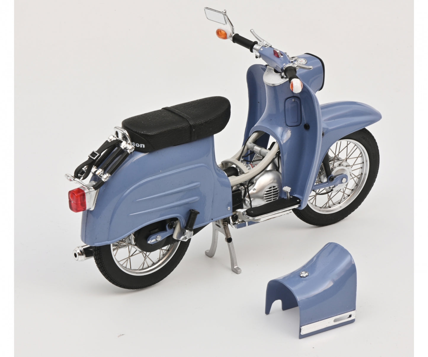Schuco 1:10 Simson Schwalbe KR51/1 Blue 450649300