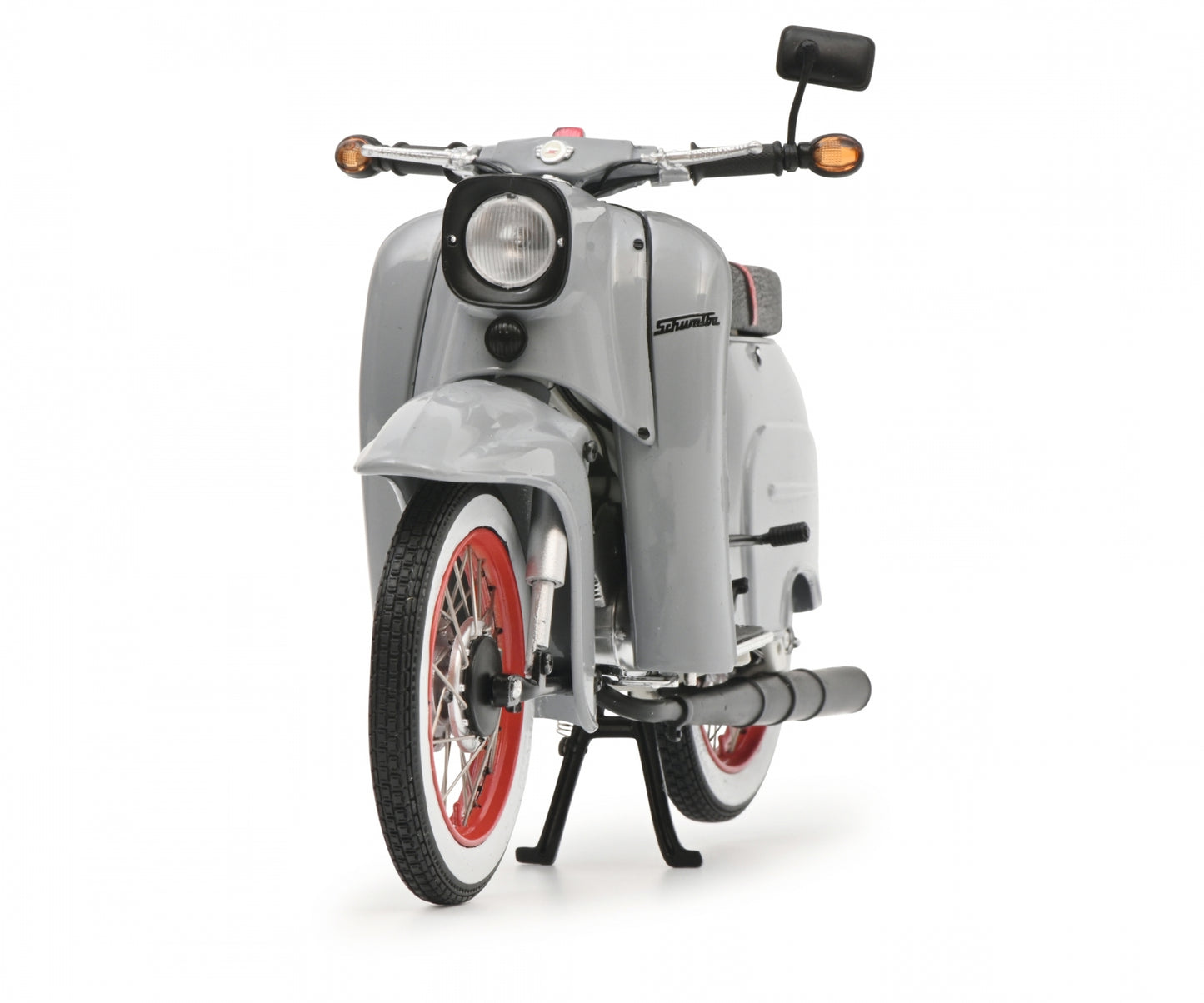 Schuco 1:10 Simson Schwalbe KR51/1 Custom III Gray 450649400