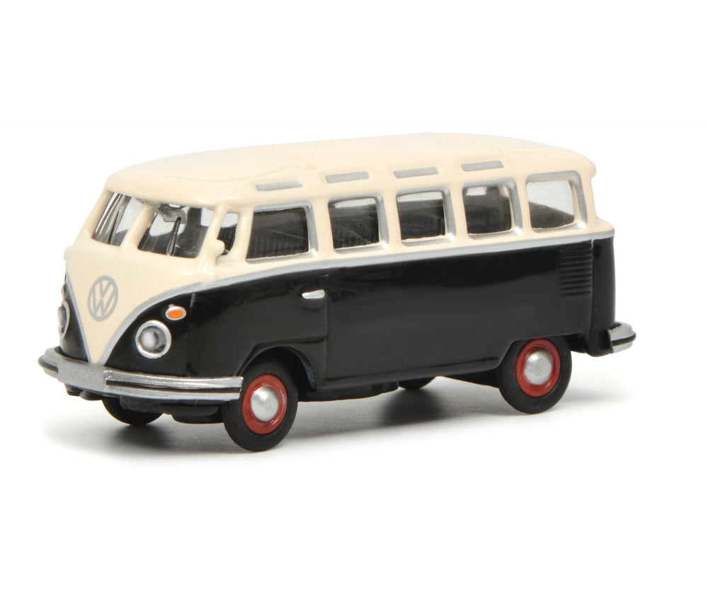 Schuco 1:87 Volkswagen T1c Samba black/white 452632000