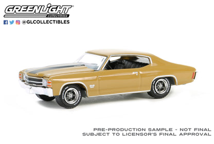 GreenLight 1:64 GreenLight Muscle Series 28 - 1971 Chevrolet Chevelle SS 454 – Placer Gold 13350-C