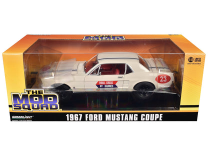 GreenLight 1:18 1967 Ford Mustang Coupe #23 - Thrill Circus By Karnes 13639