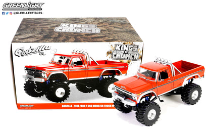 GreenLight 1:18 Kings of Crunch - Godzilla - 1974 Ford F-250 Monster Truck with 48-Inch Tires 13646