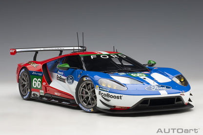 AUTOart 1:18 Ford GT GTE Pro Le Mans 24h 2016 #66 B.Johnson /S.Mucke /O.Pla 81610