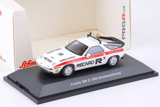 Schuco 1:43 Porsche 928 S ONS Streckensicherung 450919400