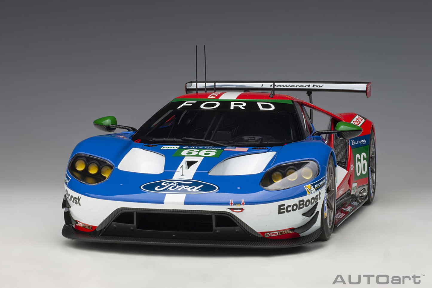 AUTOart 1:18 Ford GT GTE Pro Le Mans 24h 2016 #66 B.Johnson /S.Mucke /O.Pla 81610