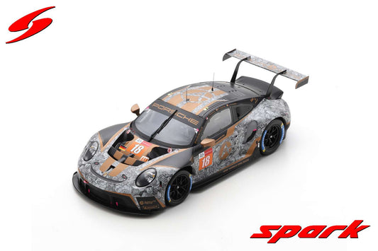 Spark 1:18 Porsche 911 RSR-19 #18 Absolute Racing 24H Le Mans 2021 A.Haryanto - A.Picariello - M.Seefried 18S701