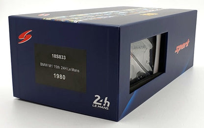 Spark 1:18 BMW M1 15th 24H Le Mans 1980 #84  H-J.Stuck - H-G.Burger - D.Lacaud 18S833