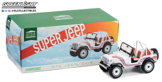 GreenLight 1:18 Artisan Collection - 1973 Jeep CJ-5 “Super Jeep” 19129