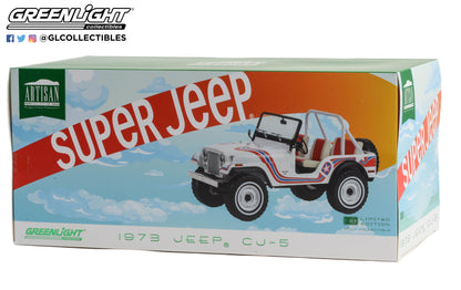 GreenLight 1:18 Artisan Collection - 1973 Jeep CJ-5 “Super Jeep” 19129