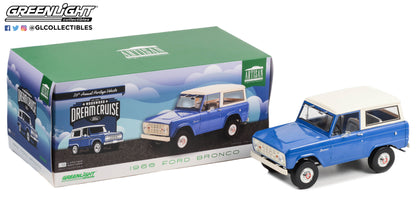GreenLight 1:18 Artisan Collection - 1966 Ford Bronco - 26th Annual Woodward Dream Cruise Featured Heritage Vehicle 19134