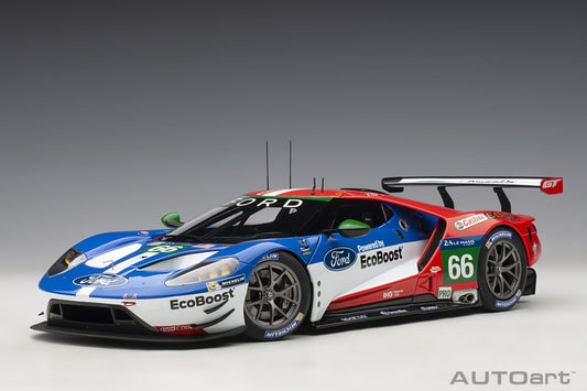 AUTOart 1:18 Ford GT GTE Pro Le Mans 24h 2016 #66 B.Johnson /S.Mucke /O.Pla 81610