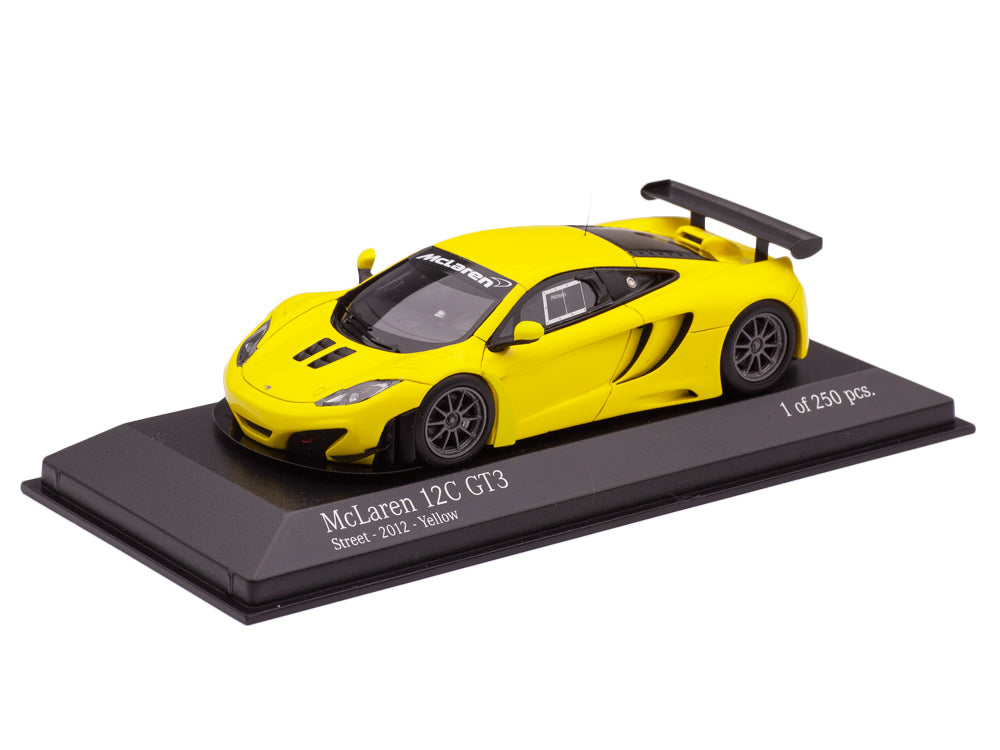 Minichamps 1:43 McLaren MP4-12C GT3 Street 2012 Yellow 437121396