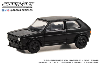 GreenLight 1:64 Black Bandit Series 28 - 1980 Volkswagen Rabbit Widebody - Black Bandit Racing 28130-C
