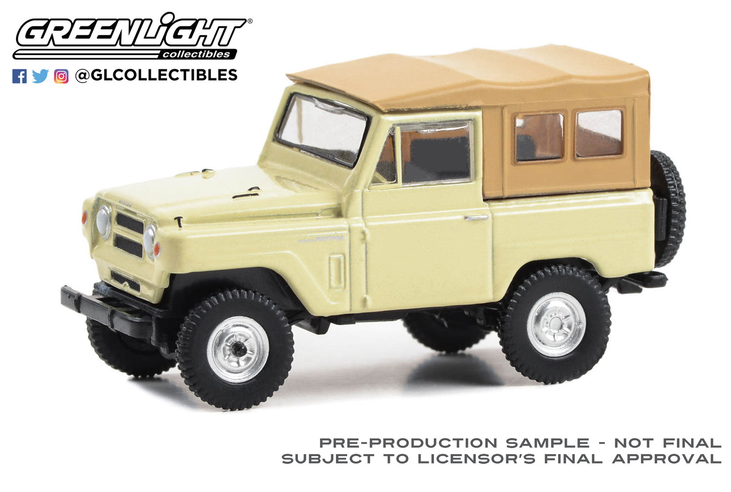 GreenLight 1:64 Anniversary Collection Series 16 - 1978 Nissan Patrol - Nissan Patrol 70th Anniversary 28140-C