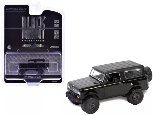 GreenLight 1:64 Black Bandit Series 29 - 1969 Harvester Scout Lifted 28150-B