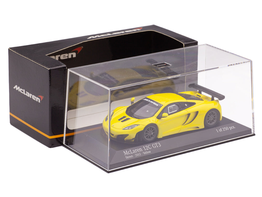 Minichamps 1:43 McLaren MP4-12C GT3 Street 2012 Yellow 437121396