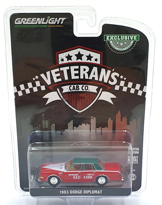 GreenLight 1:64 1983 Dodge Diplomat - Veteran s Cab Co., San Francisco, California (Hobby Exclusive) 30283