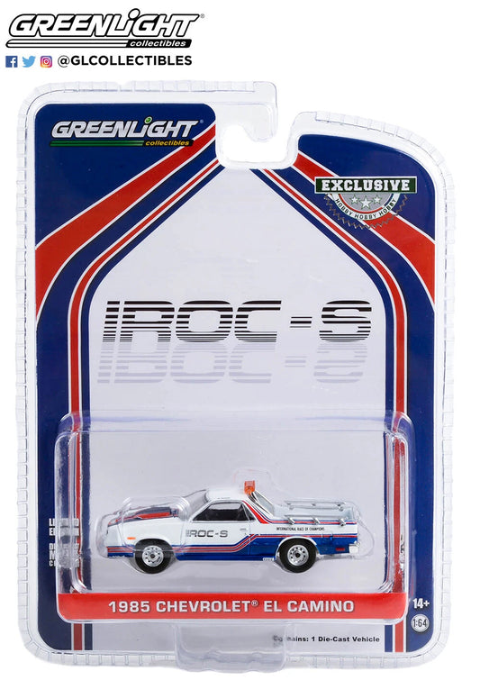 GreenLight 1:64 1985 Chevrolet El Camino SS International Race of Champions (IROC) Official Pace Car IROC-S #001 30312