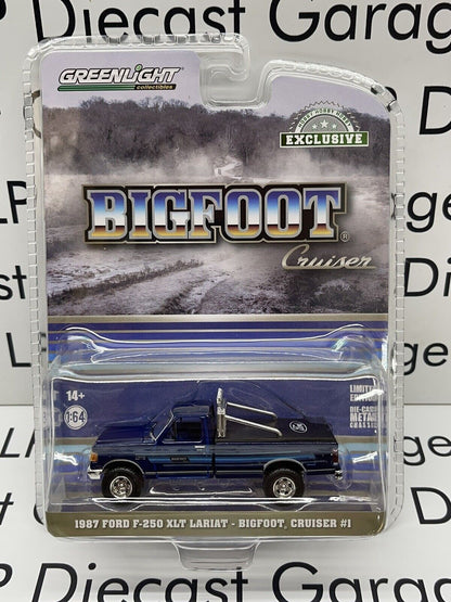 GreenLight 1:64 1987 Ford F-250 XLT Lariat - Bigfoot Cruiser #1 - Ford, Scherer Truck Equipment and Bigfoot 4x4 Collaboration (Only 300 Produced) 30433