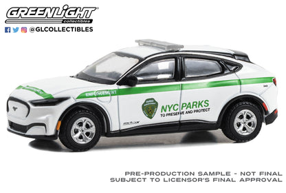 GreenLight 1:64 2023 Ford Mustang Mach-E Select - New York City Department of Parks & Recreation 30480