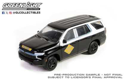 GreenLight 1:64 2023 Chevrolet Tahoe Police Pursuit Vehicle – Delaware State Police – Centennial Anniversary (Hobby Exclusive) 30487
