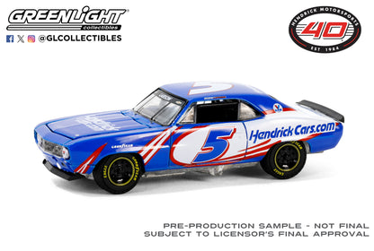 GreenLight 1:64 1969 Chevrolet Camaro - Kyle Larson / Hendrick Motorsports First Win Tribute - March 7, 2021 - Las Vegas, NV (Hobby Exclusive) 30495