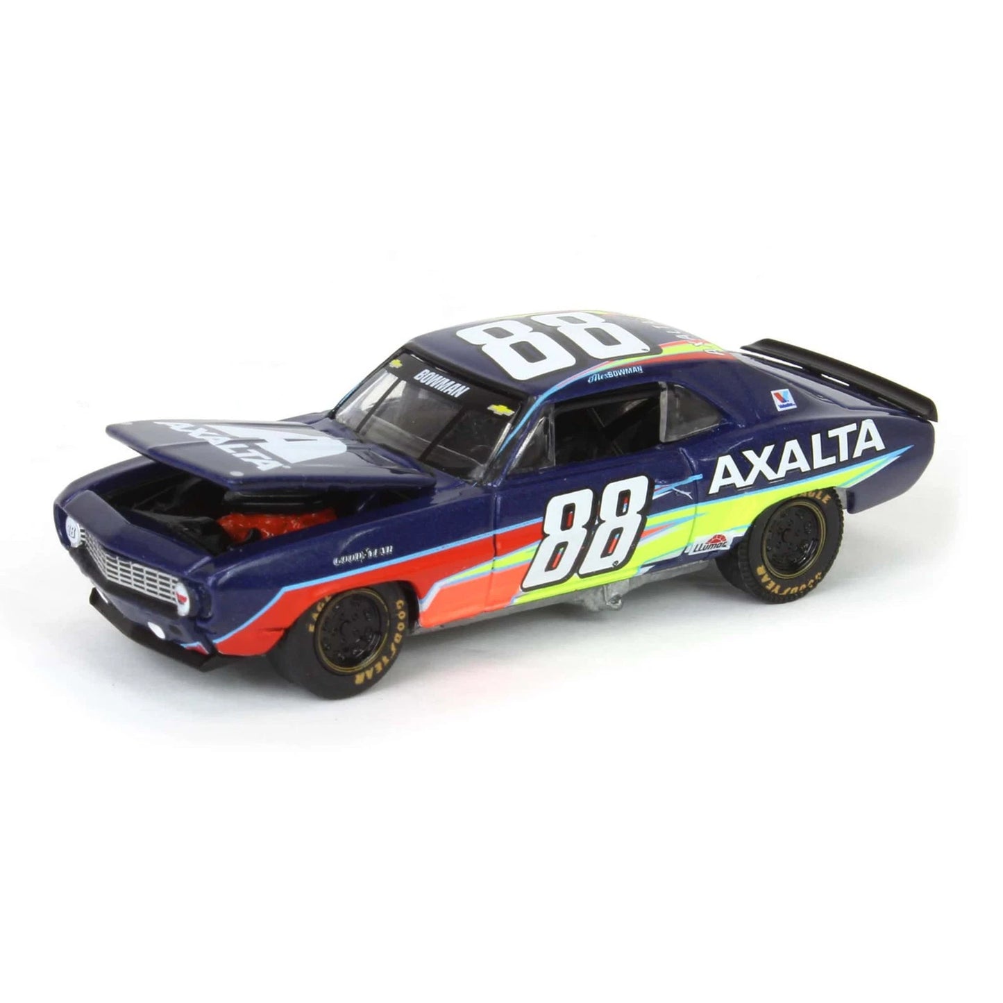 GreenLight 1:64 1969 Chevrolet Camaro - Alex Bowman / Hendrick Motorsports First Win Tribute - June 30, 2019 - Joliet,IL (Hobby Exclusive) 30497