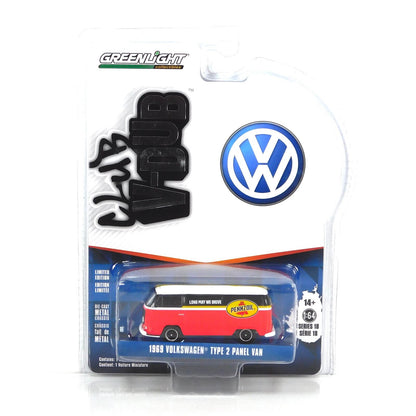 GreenLight 1:64 Club Vee-Dub Series 18 - Volkswagen Type 2 Panel Van - Pennzoil 36090-A