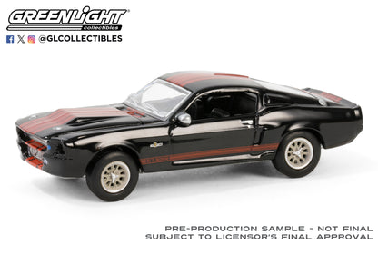 GreenLight 1:64 Barrett-Jackson Series 14 - 1967 Ford Mustang Eleanor – Raven Black with Red Stripes (Scottsdale 2023) 37310-A