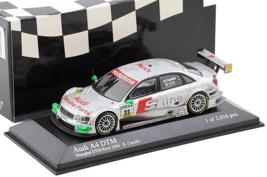 Minichamps 1:43 Audi A4 Rinaldo Capello Audi Sport Infineon Team Joest #22 DTM Shanghai 2004 400041422