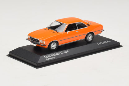 Minichamps 1:43 Opel Rekord D Coupe 1975 Orange 400044024