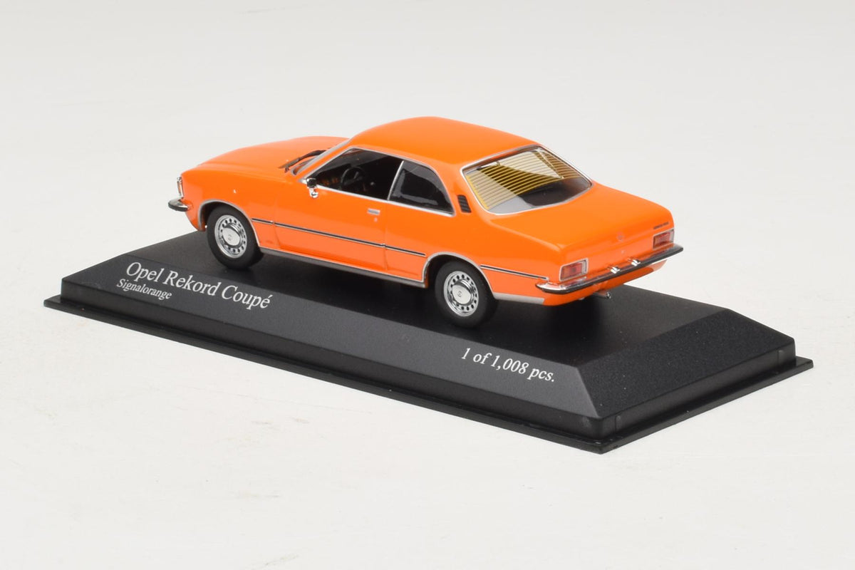 Minichamps 1:43 Opel Rekord D Coupe 1975 Orange 400044024