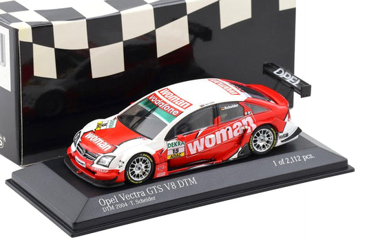 Minichamps 1:43 Opel Vectra C GTS V8 Woman Timo Scheider Team Holzer #15 DTM 2004 400044415