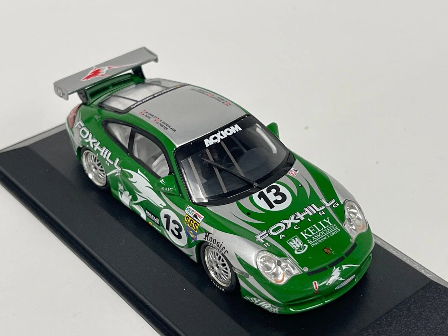 Minichamps 1:43 Porsche 911 GT3 Cawley/Davis/Espenlaub/Foster #13 Team Foxhill Racing 24H Daytona 2004 400046213