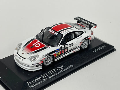 Minichamps 1:43 Porsche 911 GT3 Cup Murry/Stanton/Sugden/Dodge Team AASCO Performance #16 24H Daytona 2004 400046216