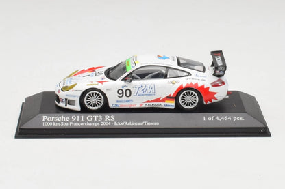 Minichamps 1:43 Porsche 911 GT3-RS – Ickx/Rabineau/Tinseau Team T2M Motorsport #90 1000 KM SPA 2004 400046980