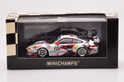 Minichamps 1:43 Porsche 911 GT3 Vanbellingen / Fumald / Geoffroy Class Winner #124 Team Muhlner Motorsport 24h SPA 2005 400056224