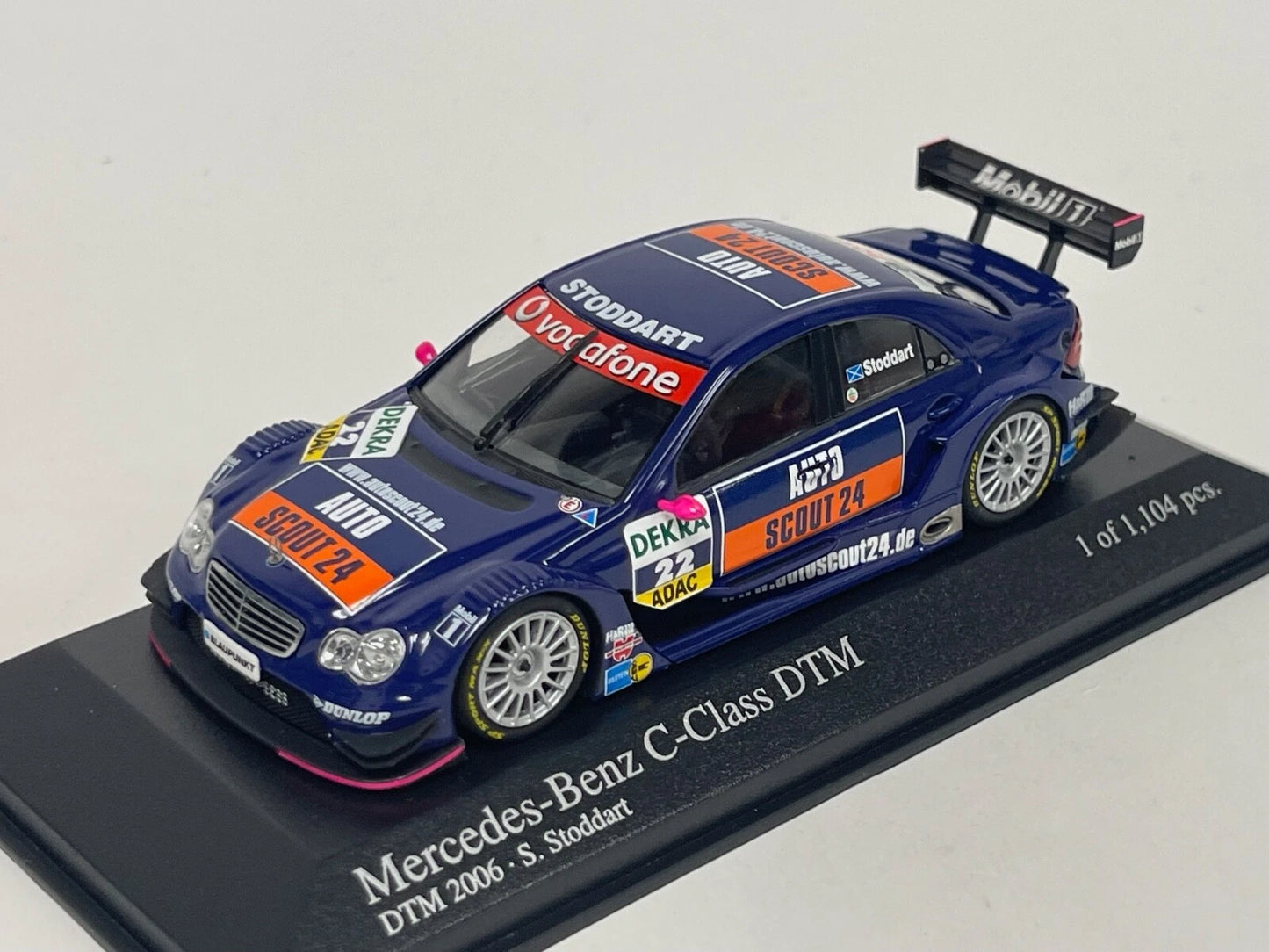 Minichamps 1:43 Mercedes-Benz C-Class S. Stoddart #22 DTM 2006 400063422