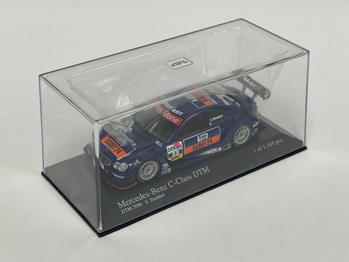 Minichamps 1:43 Mercedes-Benz C-Class S. Stoddart #22 DTM 2006 400063422