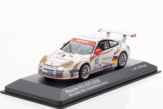 Minichamps 1:43 Porsche 911 GT3 RSR #83 Le Mans 2006 Nielsen 400066483