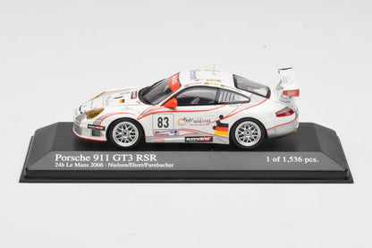 Minichamps 1:43 Porsche 911 GT3 RSR #83 Le Mans 2006 Nielsen 400066483
