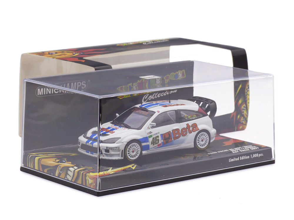 Minichamps 1:43 Ford Focus RS WRC Beta Rossi/Cassina #46 Monza Rally 2007 400078446
