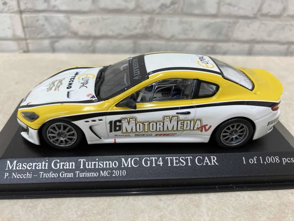 Minichamps 1:43 Maserati Granturismo MC GT4 Necchi #16 Trofeo Granturismo MC 2010 400101216