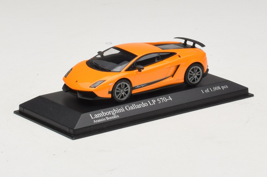 Minichamps 1:43 Lamborghini Gallardo LP570-4 Superleggera 2011 Orange 400103841