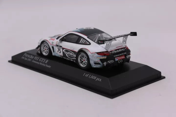 Minichamps 1:43 Porsche 911 GT3 R Prospeed Competition #75 24H SPA 2011 400118975