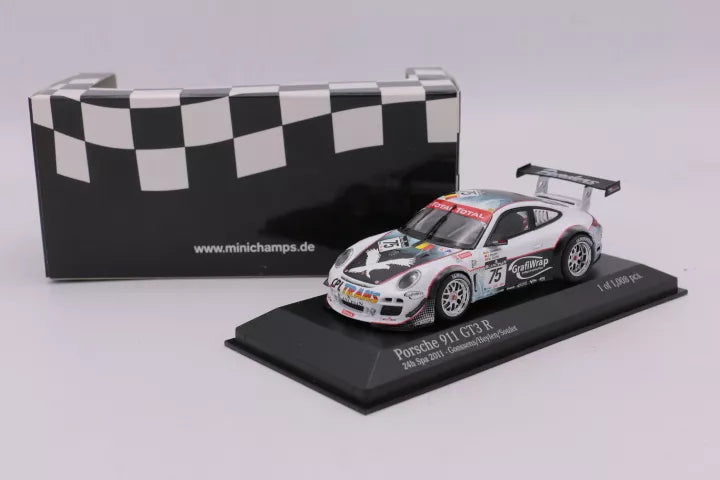 Minichamps 1:43 Porsche 911 GT3 R Prospeed Competition #75 24H SPA 2011 400118975