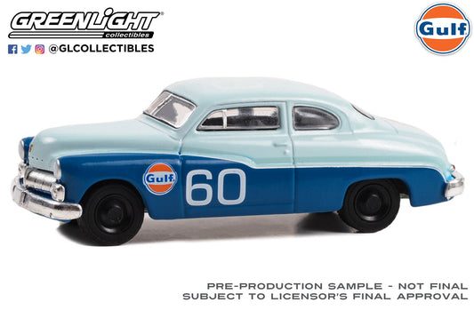 GreenLight 1:64 Gulf Oil Special Edition Series 2 - 1950 Mercury Eight Coupe #60 41145-B